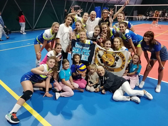 PALLAVOLO B2 FEMMINILE: FUTURA TERRACINA-ROMA VOLLEY CLUB 3-0