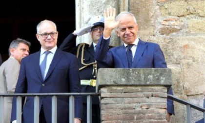 ROMA: IL NEO MINISTRO PIANTEDOSI IN CAMPIDOGLIO