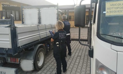 ROMA: TRASPORTO DI RIFIUTI ILLEGALE, DENUNCE E SANZIONI