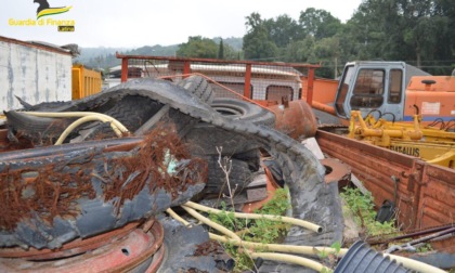 SONNINO: SEQUESTRATA DISCARICA ABUSIVA