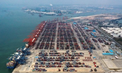 Cina: cresce la movimentazione container nei porti a gennaio-ottobre