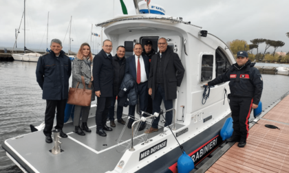 BOLSENA: PRESENTATO IL NUOVO BATTELLO DEI CARABINIERI