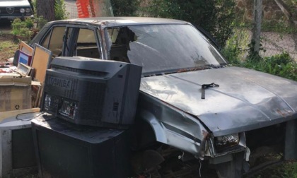 ROMA: LABARO, SCOPERTA UNA DISCARICA ABUSIVA