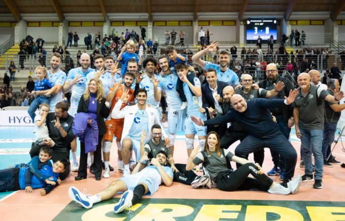 PALLAVOLO SUPERLEGA: TOP VOLLEY-CIVITANOVA 3-0