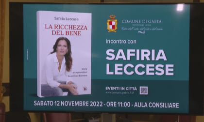 TELEVISIONE: OGGI SUL CANALE 118 SAFIRIA LECCESE PRESENTA IL SUO SECONDO LIBRO