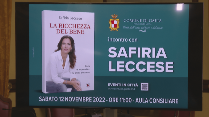 TELEVISIONE: OGGI SUL CANALE 118 SAFIRIA LECCESE PRESENTA IL SUO SECONDO LIBRO