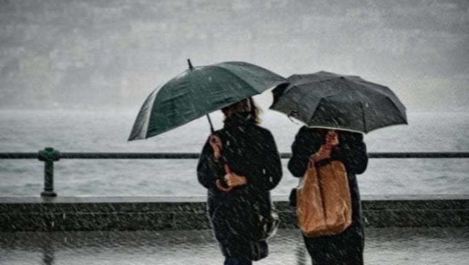 REGIONE: ALLERTA METEO, PIOGGE IN ARRIVO DA DOMANI