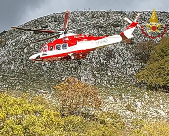 RIETI: COPPIA DI ESCURSIONISTI SOCCORSA DAI VIGILI DEL FUOCO
