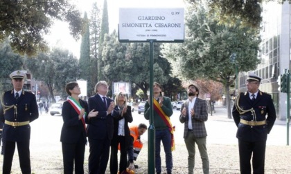 ROMA: DELITTO DI VIA POMA, UN GIARDINO PER SIMONETTA