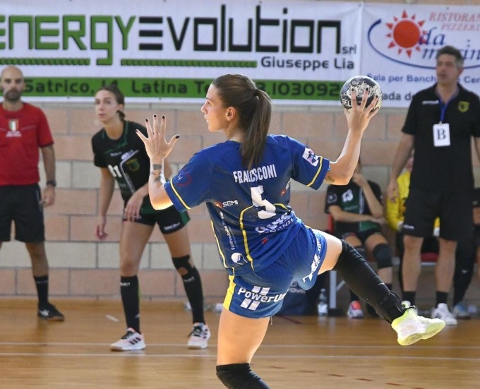 PALLAMANO A1 FEMMINILE: DOMANI PONTINIA IN CASA DEL MESTRINO