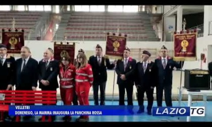 VELLETRI: DEMENEGO, LA MAMMA INAUGURA LA PANCHINA ROSSA