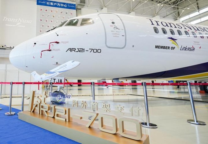 Cina: aereo passeggeri sviluppato in Cina debutta in un mercato estero