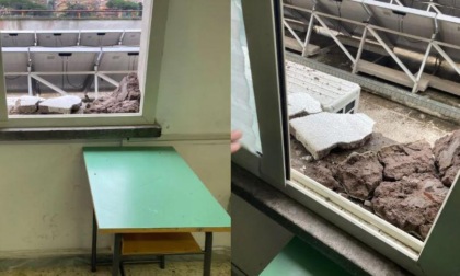 POMEZIA: CROLLA UN MURO DEL LICEO PICASSO, GLI STUDENTI INSORGONO