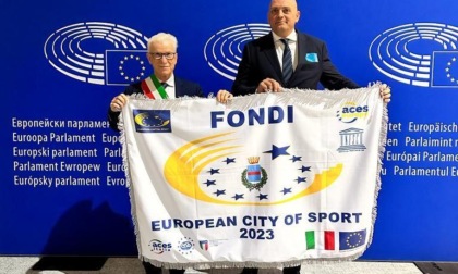 FONDI: RITIRATO IL PREMIO "CITTA' EUROPEA DELLO SPORT 2023"