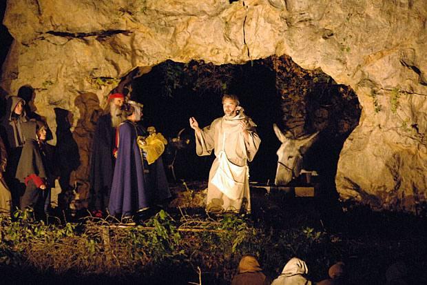GRECCIO: LA RIEVOCAZIONE DEL PRIMO PRESEPE