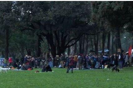 ROMA: RAVE A CARACALLA CONTRO IL DECRETO DEL GOVERNO