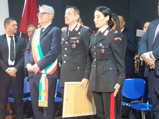 SEZZE: CITADINANZA ONORARIA ALL’ARMA DEI CARABINIERI