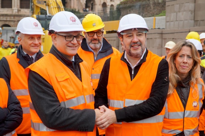 ROMA: METRO C, LA STAZIONE COLOSSEO APRE A FEBBRAIO 2025