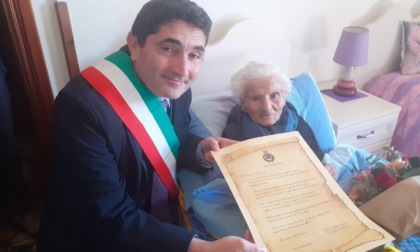 TERRACINA: ANTONIETTA D'AMICO FESTEGGIA 100 ANNI
