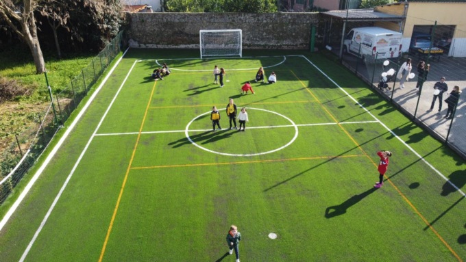 TERRACINA: CAMPO POLIVALENTE PER I BAMBINI DELLA CASA FAMIGLIA G.ANTONELLI