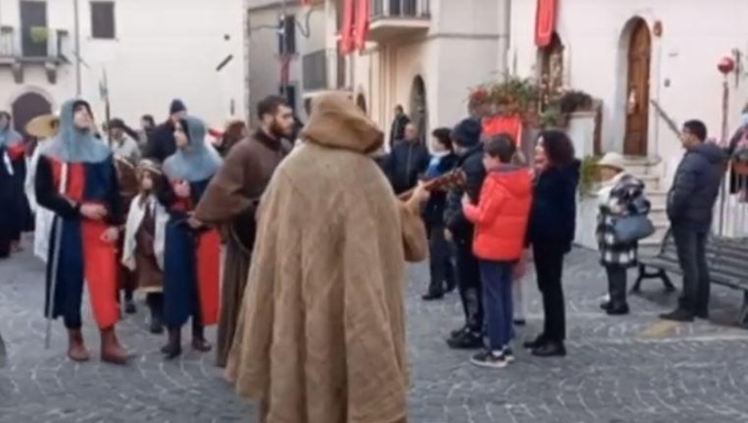 GIULIANO DI ROMA: IL PRESEPE VIVENTE MEDIEVALE