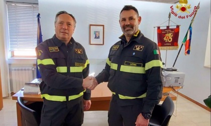 LATINA: VIGILI DEL FUOCO, IL NUOVO COMANDANTE