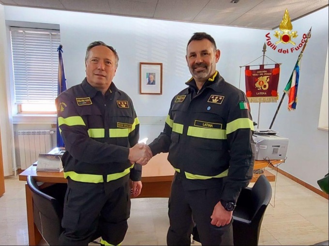 LATINA: VIGILI DEL FUOCO, IL NUOVO COMANDANTE
