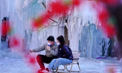 CINA: BOOM DEL TURISMO DEL GHIACCIO E DELLA NEVE NELL'HEBEI