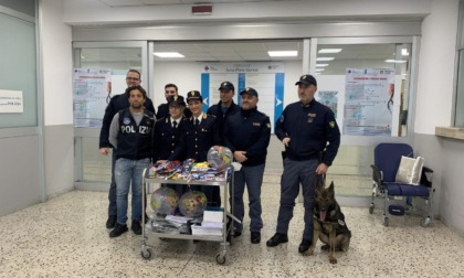 LATINA: EPIFANIA, LA POLIZIA ALL'OSPEDALE GORETTI