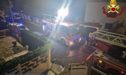 FIUMICINO: INCENDIO IN UN APPARTAMENTO
