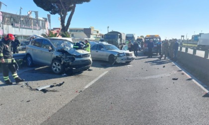 APRILIA: SCONTRO SULLA PONTINA, GRAVE UN UOMO