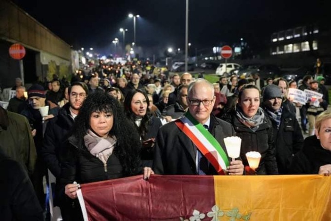 ROMA: TOR BELLA MONACA, FIACCOLATA PER LA LEGALITA’