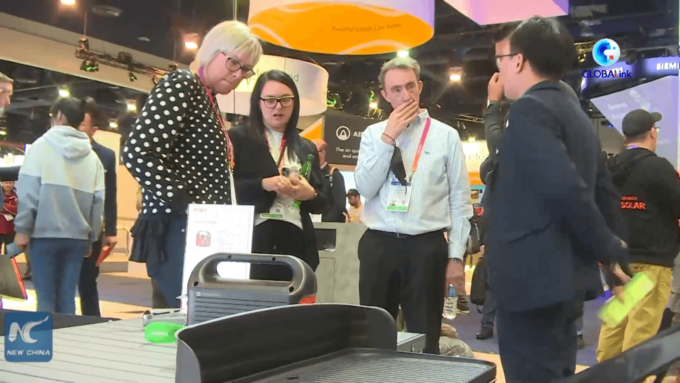 Las Vegas: attenzione per aziende cinesi di energia pulita al CES 2023