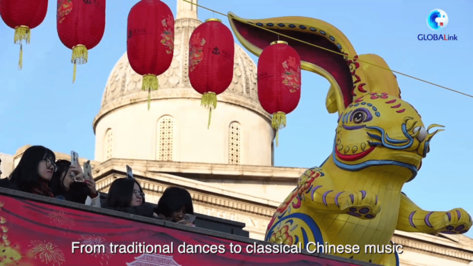 Londra celebra il Nuovo anno cinese del Coniglio