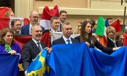 GUERRA IN UCRAINA: LA SOLIDARIETA’ DEGLI AMBASCIATORI IN ITALIA