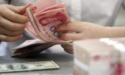 Cina: giro d'affari del mercato forex in calo a gennaio