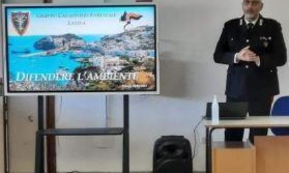 PONZA: CULTURA DELLA LEGALITA', I CARABINIERI INCONTRANO GLI STUDENTI DELL'ISTITUTO PISACANE