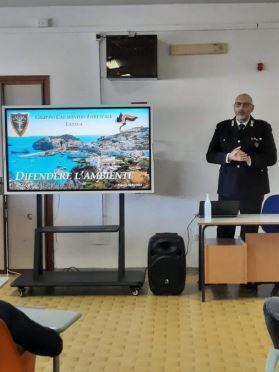 PONZA: CULTURA DELLA LEGALITA’, I CARABINIERI INCONTRANO GLI STUDENTI DELL’ISTITUTO PISACANE