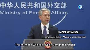 Cina sollecita USA a non usare dirigibile per manipolazioni politiche