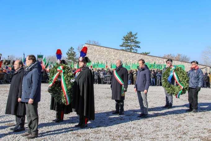 FOIBE: STUDENTI DI TERRACINA A BASOVIZZA (TRIESTE)