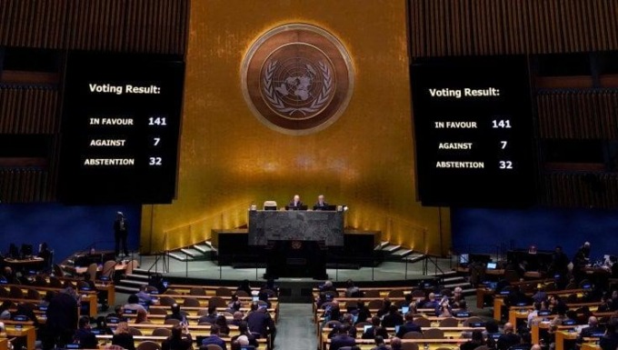 GUERRA IN UCRAINA: L’ONU CONDANNA LA RUSSIA