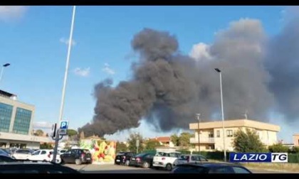APRILIA: INCENDIO ALL'EX DOGANA, INTERVIENE L'ONA