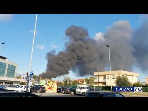 APRILIA: INCENDIO ALL’EX DOGANA, INTERVIENE L’ONA