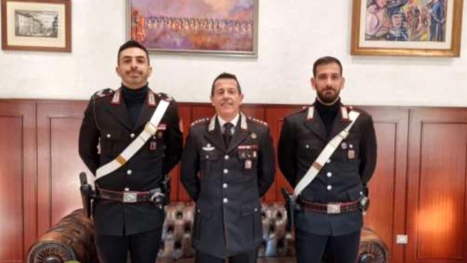 APRILIA: ANZIANA SALVATA DA DUE CARABINIERI, I RINGRAZIAMENTI DI D’ALOIA