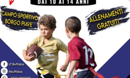 FOOTBALL AMERICANO: LATINA BUFFALOS PRESENTA IL PROGETTO JUNIOR SCHOOL