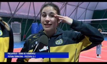 PALLAVOLO B2 FEMMINILE: FUTURA TERRACINA-POZZUOLI 3-1