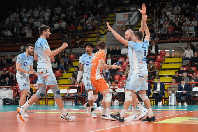 PALLAVOLO SUPERLEGA: PERUGIA-TOP VOLEY CISTERNA 3-0