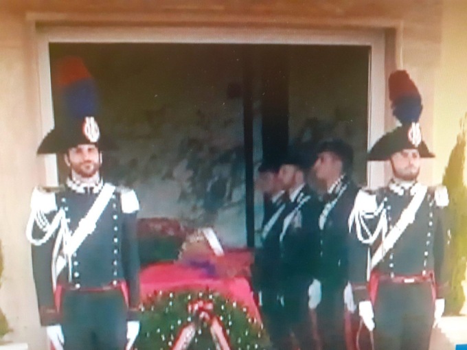 SONNINO: VITTORIO IACOVACCI, LA SALMA DEL CARABINIERE RIPOSA NELLA SUA CASA