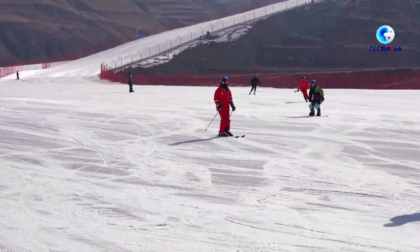 Cina: Shanxi, praticare sport invernali ai piedi della Grande Muraglia