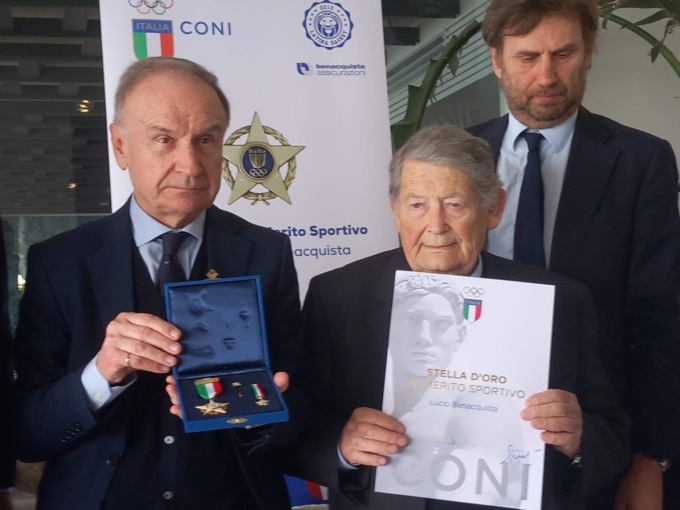 BASKET. CONI, STELLA D’ORO A LUCIO BENACQUISTA